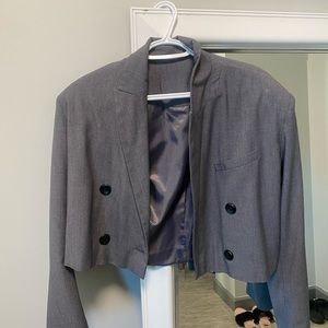 Zara Cropped Blazer